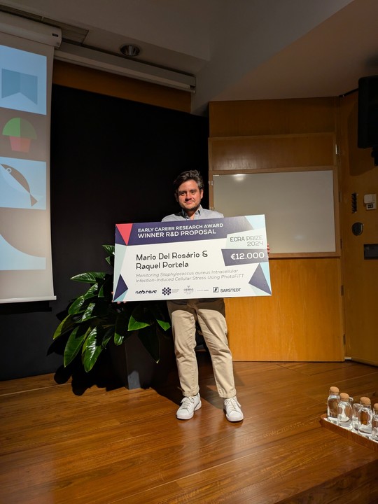 Mario Del Rosario and Raquel Portela ECRA Award